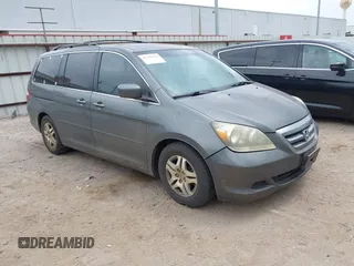 2007 Honda Odyssey EX-L z VIN 5FNRL38717B440953, wystawiony jako IAAI lot #42296139 z przebiegiem 190 205 mil mil oraz . Historia ofert i sprzedaży dostępna na DreamBid. Obrazek 1.
