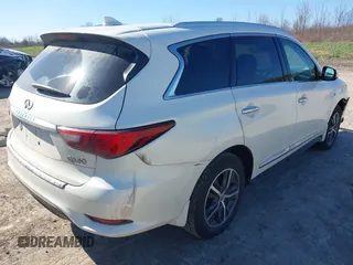 2019 Infiniti QX60 Luxe z VIN 5N1DL0MM1KC514667, wystawiony jako IAAI lot #42069954 z przebiegiem 85 975 mil mil oraz . Historia ofert i sprzedaży dostępna na DreamBid. Obrazek 4.