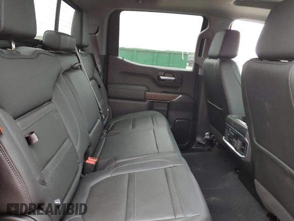 2020 GMC Sierra 1500 Denali with VIN 1GTU9FEL4LZ330883, listed as a Copart auction lot 44395445 with 25,922 mi miles and Salvage Title. Bid and sale history available at DreamBid. Image 10.