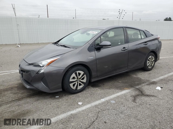 2017 Toyota Prius Two with VIN JTDKARFU8H3047212, listed as a Copart auction lot 53165625 with 82,646 mi miles and Salvage Title. Bid and sale history available at carsss.com. Image 1.