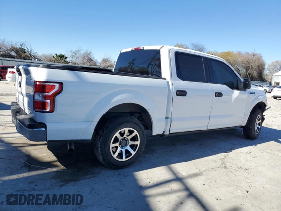 2019 Ford F-150 XL with VIN 1FTEW1CB2KKC38009, listed as a Copart auction lot 42704815 with 64,813 mi miles and Salvage title. Bid and sale history available at DreamBid. Image 3.