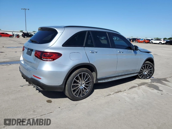 2021 Mercedes-Benz GLC 300 z VIN W1N0G8DB3MF927785, wystawiony jako Copart lot #53158495 z przebiegiem 40 970 mil mil oraz Szkoda całkowita • Salvage title. Historia ofert i sprzedaży dostępna na DreamBid. Obrazek 3.