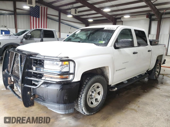 2018 Chevrolet Silverado 1500 Work Truck with VIN 3GCUKNEC8JG360528, listed as a Copart auction lot 52757535 with 106,879 mi miles and Clean Title. Bid and sale history available at carsss.com. Image 1.