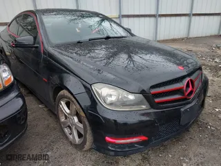2012 Mercedes-Benz C-Class C 250 with VIN WDDGJ4HB2CF780423, listed as a IAAI auction lot 41607204 with 19,100 mi miles. Bid and sale history available at carsss.com. Image 1.