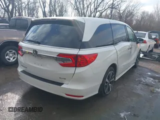 2019 Honda Odyssey Elite with VIN 5FNRL6H93KB117922, listed as a IAAI auction lot 41582622 with 25,327 mi miles and . Bid and sale history available at DreamBid. Image 4.