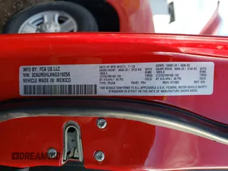 2022 Ram 2500 Tradesman z VIN 3C6UR5HLXNG319256, wystawiony jako Copart lot #77614424 z przebiegiem 43 755 mil mil oraz Szkoda całkowita • Salvage title. Historia ofert i sprzedaży dostępna na DreamBid. Obrazek 12.