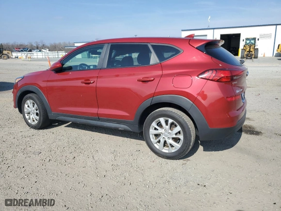 2021 Hyundai Tucson SE with VIN KM8J23A49MU412087, listed as a Copart auction lot 44224075 with 58,310 mi miles and Salvage Title. Bid and sale history available at carsss.com. Image 2.