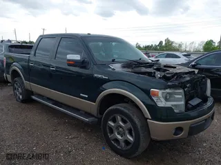 2013 Ford F-150 XL with VIN 1FTFW1CT3DKE75205, listed as a IAAI auction lot 41900732 with 1 mi miles. Bid and sale history available at carsss.com. Image 1.