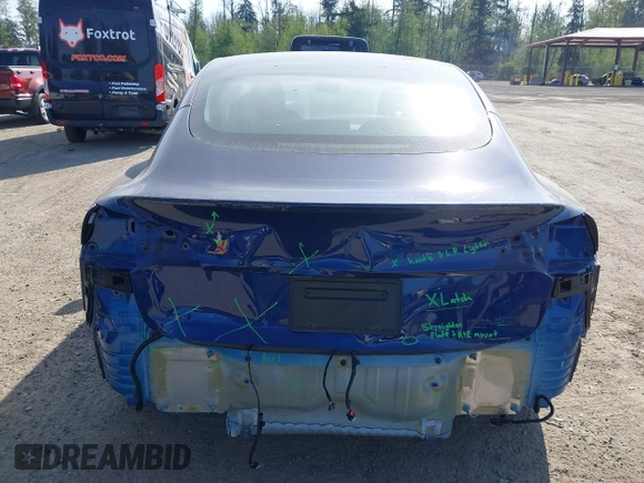 2023 Tesla Model 3 Performance with VIN 5YJ3E1EC2PF679613, listed as a IAAI auction lot 42099199 with 21,721 mi miles. Bid and sale history available at carsss.com. Image 17.