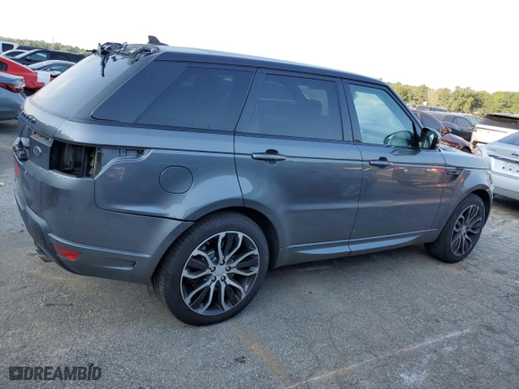 2016 Land Rover Range Rover Sport V6 HSE with VIN SALWS2VF6GA552337, listed as a Copart auction lot 68249014 with NaN miles and Salvage Title. Bid and sale history available at carsss.com. Image 3.