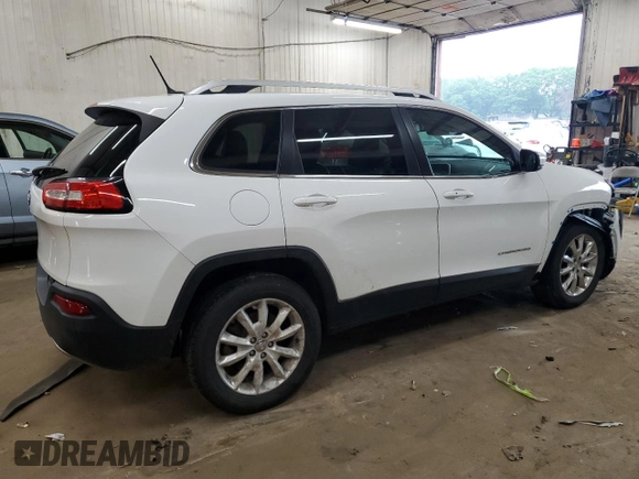 2014 Jeep Cherokee Limited z VIN 1C4PJMDS0EW266413, wystawiony jako Copart lot #60546615 z przebiegiem 135 611 mil mil oraz Szkoda całkowita • Salvage title. Historia ofert i sprzedaży dostępna na DreamBid. Obrazek 3.