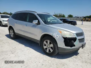 2012 Chevrolet Traverse 1LT with VIN 1GNKRGED5CJ195280, listed as a Copart auction lot 52090865 with 209,823 mi miles and Salvage Title. Bid and sale history available at DreamBid. Image 4.