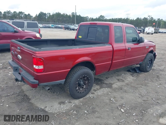 2011 Ford Ranger XL with VIN 1FTKR1EEXBPB03557, listed as a IAAI auction lot 41869106 with 72,902 mi miles. Bid and sale history available at carsss.com. Image 4.