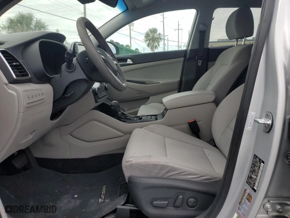 2019 Hyundai Tucson SEL with VIN KM8J33AL1KU876329, listed as a Copart auction lot 88838295 with 0 mi miles and Salvage Title. Bid and sale history available at carsss.com. Image 7.