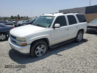 2004 Chevrolet Tahoe LS z VIN 1GNEC13T94R165160, wystawiony jako Copart lot #59994985 z przebiegiem 303 473 mil mil oraz Szkoda całkowita • Salvage title. Historia ofert i sprzedaży dostępna na DreamBid. Obrazek 1.