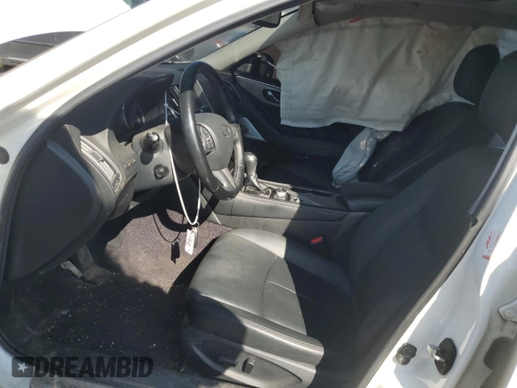 2017 Infiniti Q50 3.0t Signature Edition with VIN JN1EV7AR1HM841426, listed as a Copart auction lot 48706995 with 50,125 mi miles and Salvage Title. Bid and sale history available at carsss.com. Image 7.