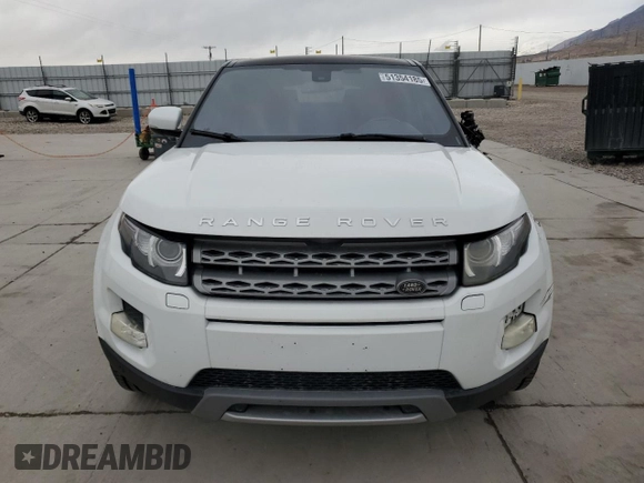 2013 Land Rover Range Rover Evoque Pure Plus with VIN SALVP2BG6DH841456, listed as a Copart auction lot 51354185 with 100,547 mi miles and Salvage title. Bid and sale history available at DreamBid. Image 5.