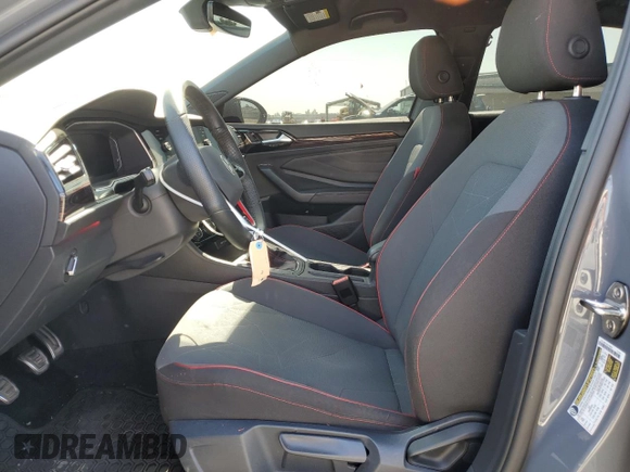 2024 Volkswagen Jetta 40th Anniversary Edition with VIN 3VW8T7BU5RM022814, listed as a Copart auction lot 59702685 with 14,050 mi miles and Salvage title. Bid and sale history available at DreamBid. Image 7.