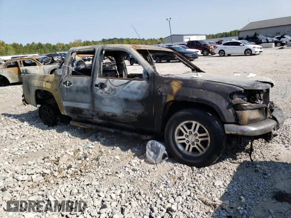 2009 GMC Canyon SLE1 with VIN 1GTDT13E798135626, listed as a Copart auction lot 70284314 with 0 mi miles and Salvage Title. Bid and sale history available at carsss.com. Image 4.