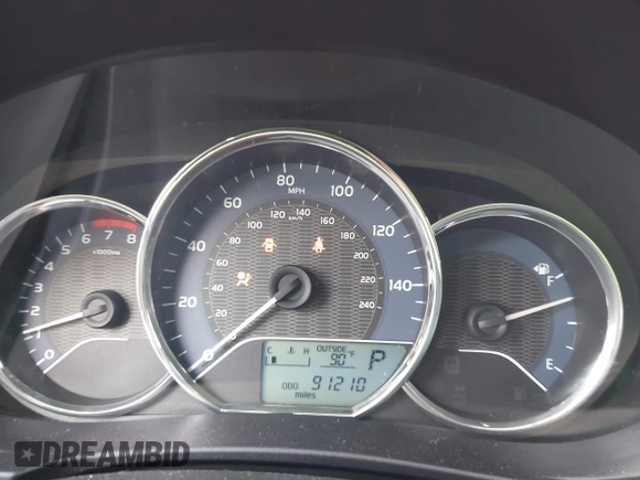 2016 Toyota Corolla L z VIN 5YFBURHEXGP568094, wystawiony jako IAAI lot #42309021 z przebiegiem 91 210 mil mil oraz . Historia ofert i sprzedaży dostępna na DreamBid. Obrazek 7.