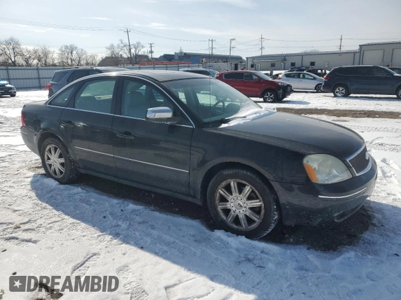 2006 Ford Five Hundred Limited with VIN 1FAHP28176G152533, listed as a Copart auction lot 57301935 with 242,981 mi miles and Salvage title. Bid and sale history available at DreamBid. Image 4.