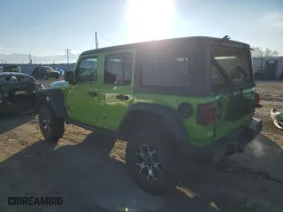 2019 Jeep Wrangler Unlimited Rubicon with VIN 1C4HJXFG9KW568065, listed as a Copart auction lot 72718884 with 58,726 mi miles and Salvage Title. Bid and sale history available at carsss.com. Image 2.