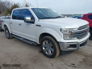 2018 Ford F-150 XL with VIN 1FTEW1EP6JKE65498, listed as a IAAI auction lot 41541186 with 167,974 mi miles. Bid and sale history available at carsss.com. Image 1.