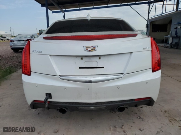 2016 Cadillac ATS Sedan Luxury Collection RWD with VIN 1G6AB5RS9G0114673, listed as a Copart auction lot 64083124 with 51,847 mi miles and Salvage Title. Bid and sale history available at carsss.com. Image 6.