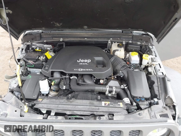 2022 Jeep Wrangler Unlimited Willys Sport with VIN 1C4HJXDM7NW151427, listed as a IAAI auction lot 41714749 with 39,130 mi miles and . Bid and sale history available at DreamBid. Image 10.