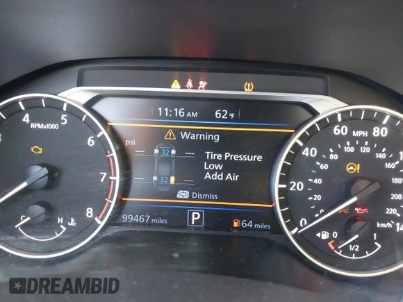 2019 Nissan Altima S z VIN 1N4BL4BV3KC103257, wystawiony jako IAAI lot #42056680 z przebiegiem 99 467 mil mil oraz . Historia ofert i sprzedaży dostępna na DreamBid. Obrazek 16.