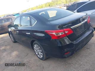 2019 Nissan Sentra S with VIN 3N1AB7AP3KY344694, listed as a IAAI auction lot 41980872 with 151,371 mi miles. Bid and sale history available at carsss.com. Image 3.