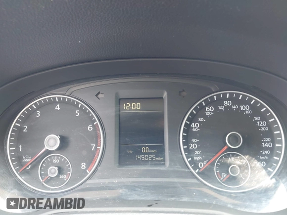 2013 Volkswagen Passat Wolfsburg Edition with VIN 1VWAP7A37DC021415, listed as a IAAI auction lot 42402557 with 145,025 mi miles and . Bid and sale history available at DreamBid. Image 7.