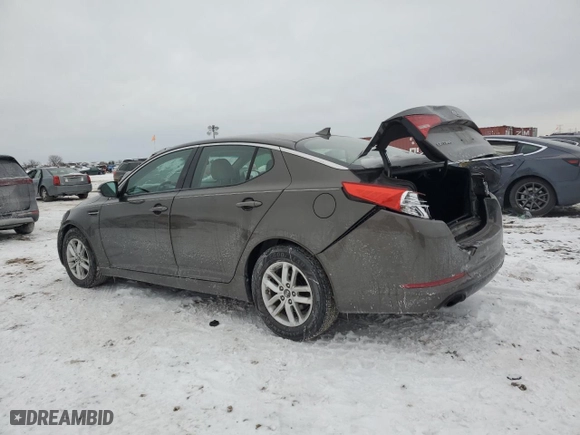 2011 Kia Optima LX with VIN KNAGM4A77B5186922, listed as a Copart auction lot 45537365 with 142,430 mi miles and Salvage Title. Bid and sale history available at carsss.com. Image 2.