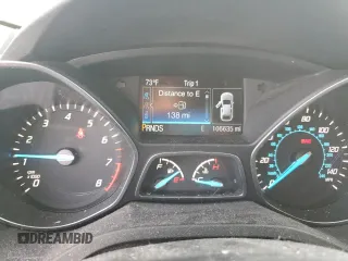 2016 Ford Escape SE with VIN 1FMCU0G74GUB15851, listed as a Copart auction lot 45950955 with 106,635 mi miles and Salvage Title. Bid and sale history available at carsss.com. Image 9.