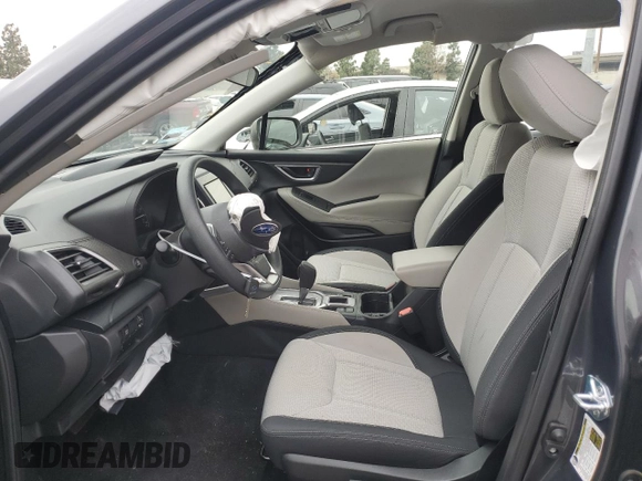 2024 Subaru Forester with VIN JF2SKAAC7RH477168, listed as a Copart auction lot 42753315 with 4,550 mi miles and Salvage title. Bid and sale history available at DreamBid. Image 7.