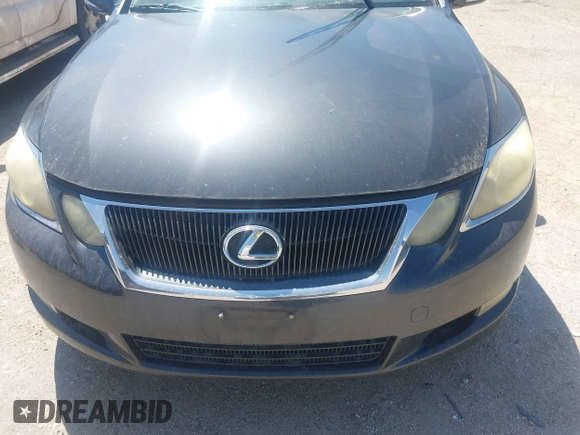 2008 Lexus GS 350 with VIN JTHBE96SX80039065, listed as a IAAI auction lot 41736450 with 202,082 mi miles. Bid and sale history available at carsss.com. Image 6.