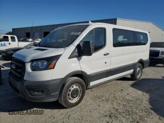 2020 Ford Transit Passenger XL with VIN 1FMZK1Y86LKA50309, listed as a Copart auction lot 75842834 with 78,110 mi miles and Salvage Title. Bid and sale history available at carsss.com. Image 1.