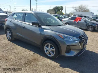 2023 Nissan Kicks S with VIN 3N1CP5BV5PL508608, listed as a IAAI auction lot 41312194 with 15,782 mi miles. Bid and sale history available at carsss.com. Image 1.