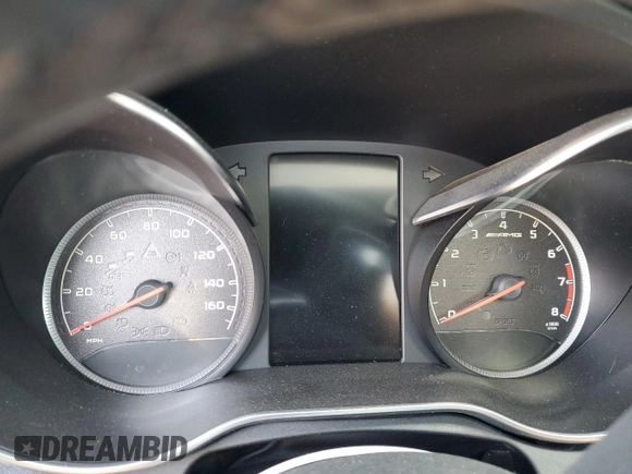 2018 Mercedes-Benz C 43 AMG with VIN 55SWF6EB6JU247434, listed as a Copart auction lot 48540115 with Not Provided miles and Salvage Title. Bid and sale history available at carsss.com. Image 9.