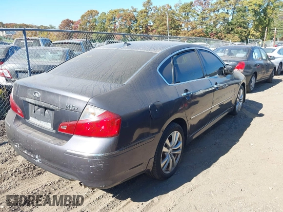 2010 Infiniti M with VIN JN1CY0AR2AM961831, listed as a IAAI auction lot 40662929 with Not Provided miles. Bid and sale history available at carsss.com. Image 4.