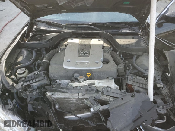 2015 Infiniti Q40 with VIN JN1CV6AR7FM524877, listed as a Copart auction lot 49134435 with 65,059 mi miles and Salvage Title. Bid and sale history available at DreamBid. Image 12.