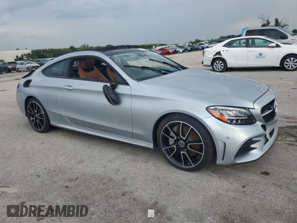 2023 Mercedes-Benz C 300 with VIN W1KWJ8DB4PG129366, listed as a Copart auction lot 68378014 with Not Provided miles and Clean Title. Bid and sale history available at DreamBid. Image 4.