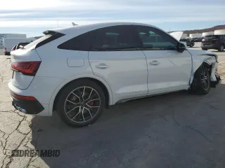 2023 Audi SQ5 Sportback Premium Plus with VIN WA124AFY3P2032515, listed as a Copart auction lot 84814574 with 17,901 mi miles and Salvage Title. Bid and sale history available at DreamBid. Image 3.
