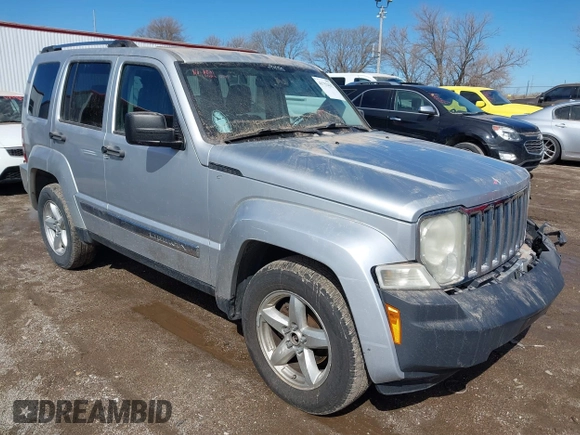 2008 Jeep Liberty Limited with VIN 1J8GN58K98W208267, listed as a IAAI auction lot 41752432 with 222,540 mi miles and . Bid and sale history available at carsss.com. Image 1.