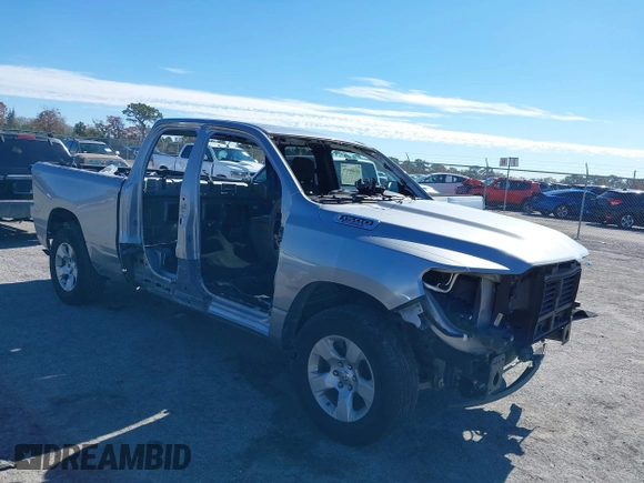 2022 Ram 1500 Big Horn with VIN 1C6RREBG3NN329054, listed as a IAAI auction lot 41409879 with 86,888 mi miles and . Bid and sale history available at DreamBid. Image 1.