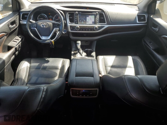 2016 Toyota Highlander Limited with VIN 5TDDCRFH0GS018466, listed as a Copart auction lot 55974825 with 136,099 mi miles and Salvage title. Bid and sale history available at DreamBid. Image 8.