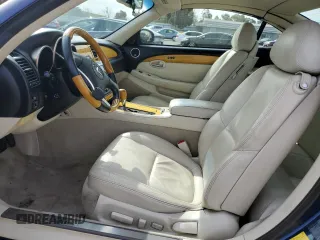2004 Lexus SC 430 z VIN JTHFN48Y340056595, wystawiony jako Copart lot #49441915 z przebiegiem 111 075 mil mil oraz Szkoda całkowita • Salvage title. Historia ofert i sprzedaży dostępna na DreamBid. Obrazek 7.