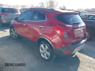 2015 Buick Encore with VIN KL4CJASB8FB263763, listed as a IAAI auction lot 40643355 with 91,215 mi miles. Bid and sale history available at carsss.com. Image 3.