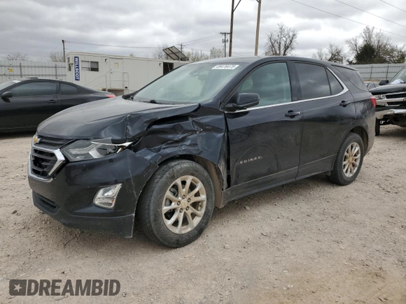 2020 Chevrolet Equinox LT z VIN 2GNAXJEV9L6129206, wystawiony jako Copart lot #49476475 z przebiegiem 73 011 mil mil oraz Szkoda całkowita • Salvage title. Historia ofert i sprzedaży dostępna na DreamBid. Obrazek 1.