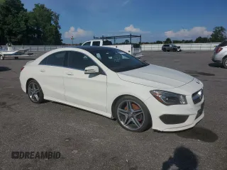 2014 Mercedes-Benz CLA 250 with VIN WDDSJ4GB3EN131587, listed as a Copart auction lot 65721155 with Not provided miles and Clean title. Bid and sale history available at DreamBid. Image 4.